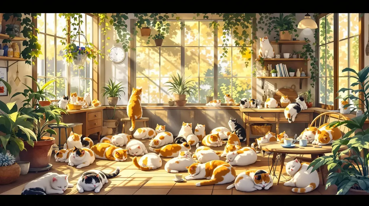 猫咪咖啡屋 - 韩漫吧治愈日常精选推荐